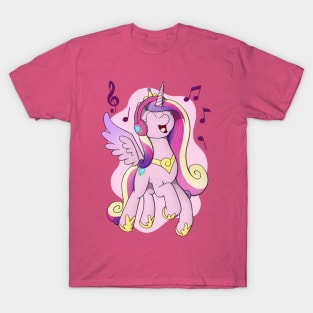 Cadance with Headphones T-Shirt